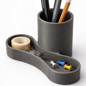 3D-gedruckter Stiftehalter aus PLA - Forma Studio